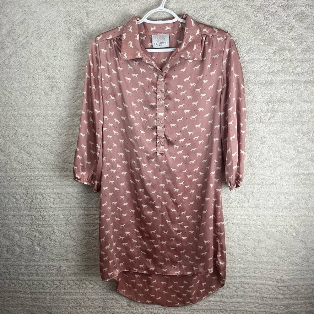 COVETED Clothing Horse Night Gown Silky